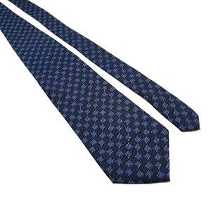 Guess American Classics Mens Necktie Accessory Office Work Casual Dad Gift Blue